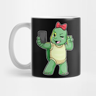 Turtle takes a Selfie Mug